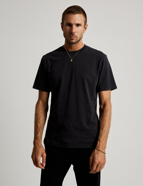 Heavy Weight Tee - Washed Black