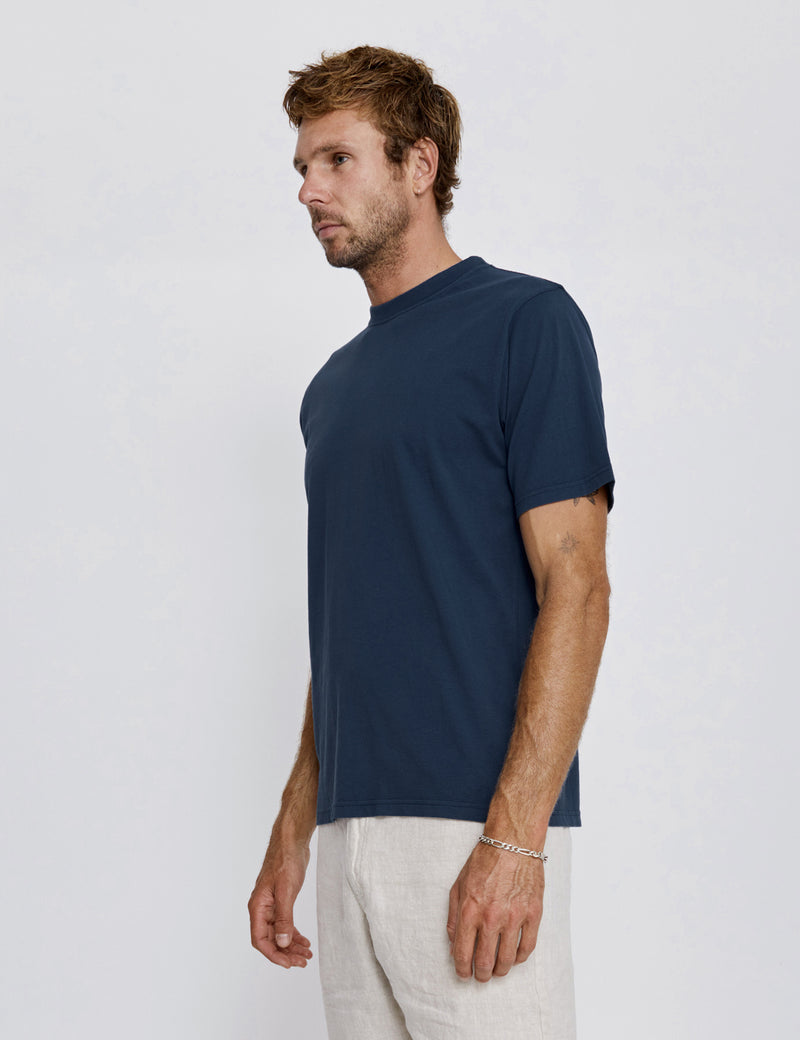 Heavy Weight Tee - Navy