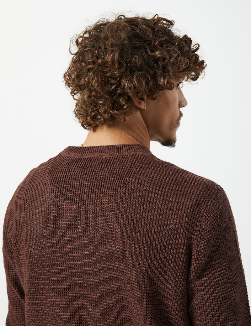 Sorrento Hemp Knit - Cocoa