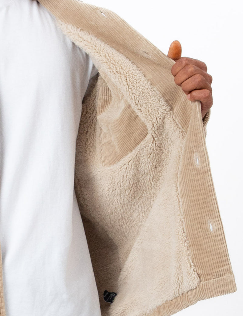 Stockyard Sherpa Jacket - Stone Cord