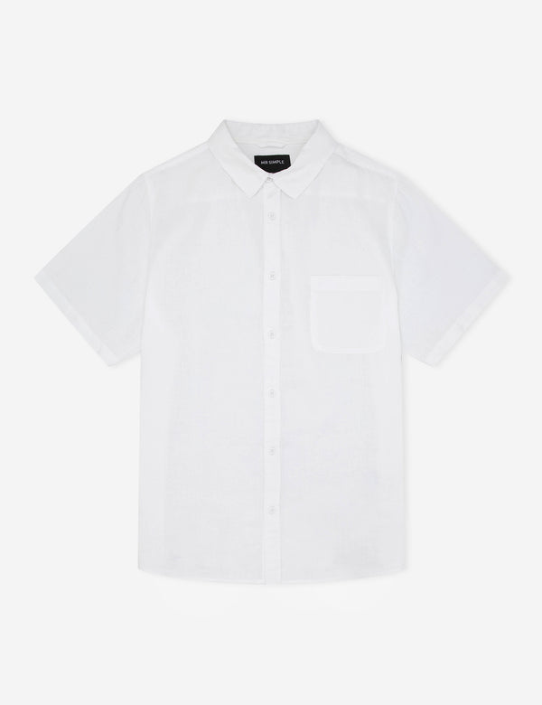 Linen Shirts | White, Black & Navy Linen for Mens - Mr Simple
