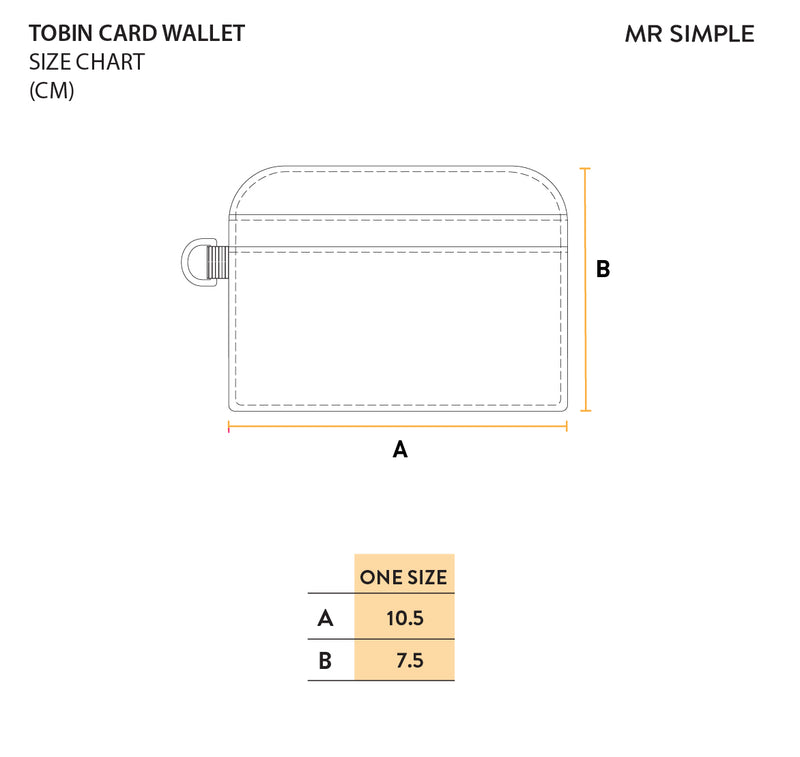 Tobin Card Wallet - Black