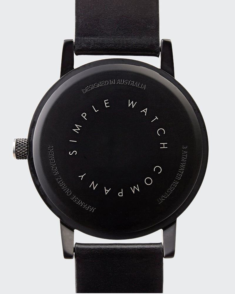 Kent 42mm Watch - Black