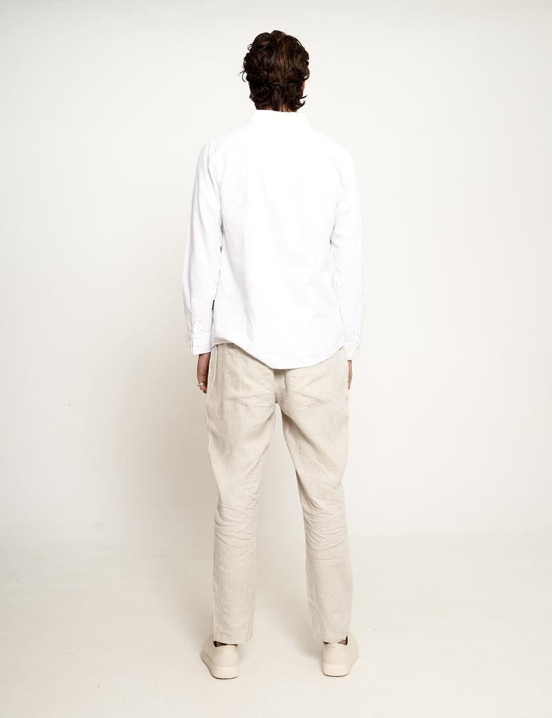 Tanner Linen Pant - Natural