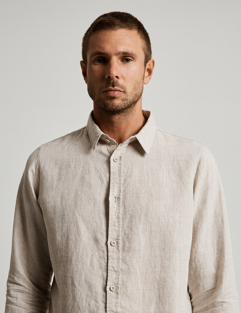 Linen long sleeve shirt - Mr Simple