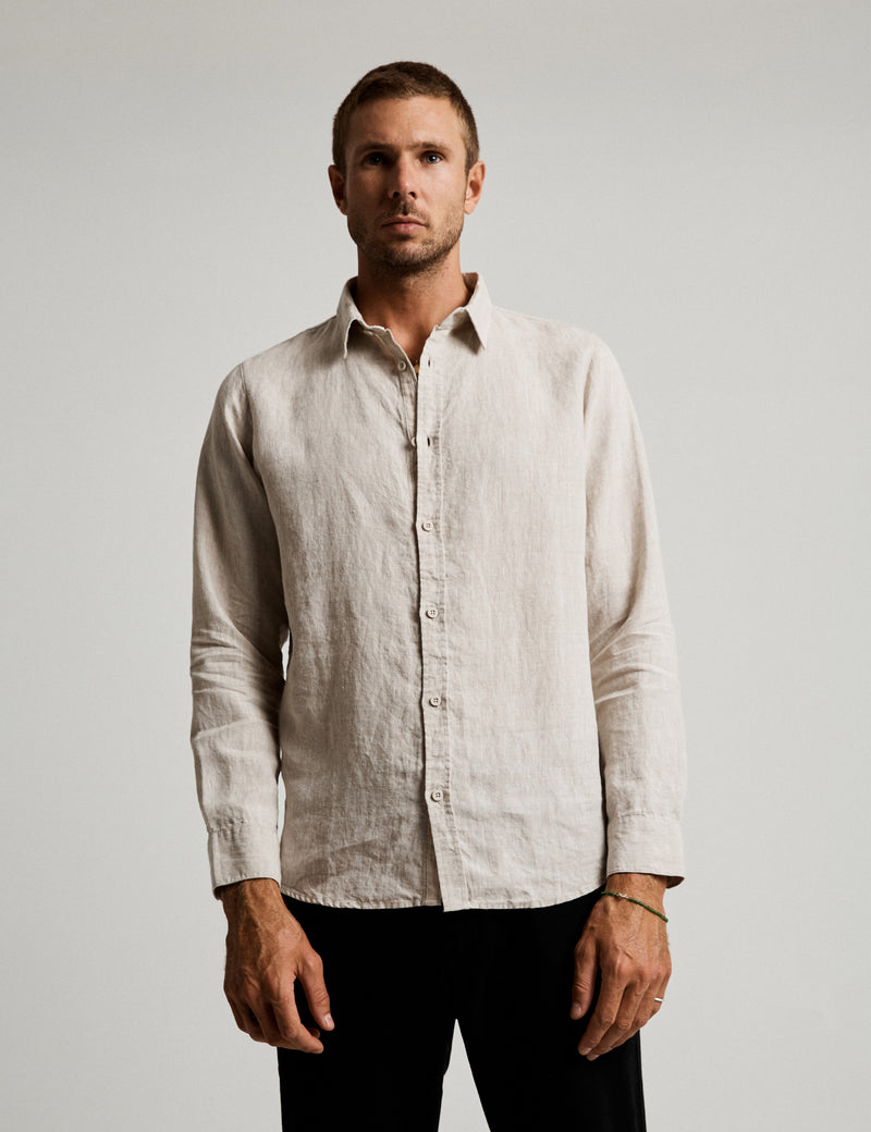 Linen long sleeve shirt - Mr Simple